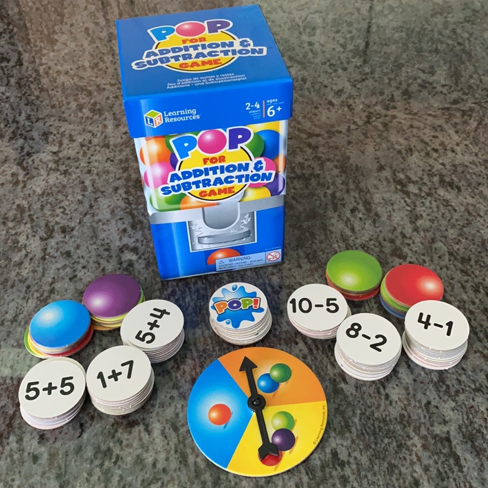 Learning Resources Pop Addition and Subtraction Game - Picture 3 of 8